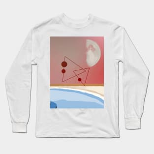 Space Triangles Long Sleeve T-Shirt